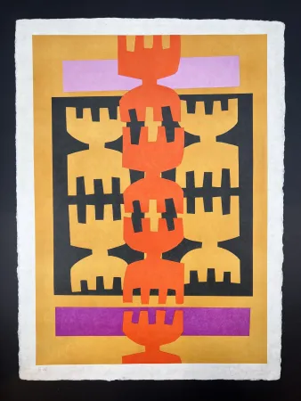 リトグラフ Capogrossi - Untitled