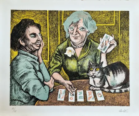 リトグラフ Carletti - I tarocchi