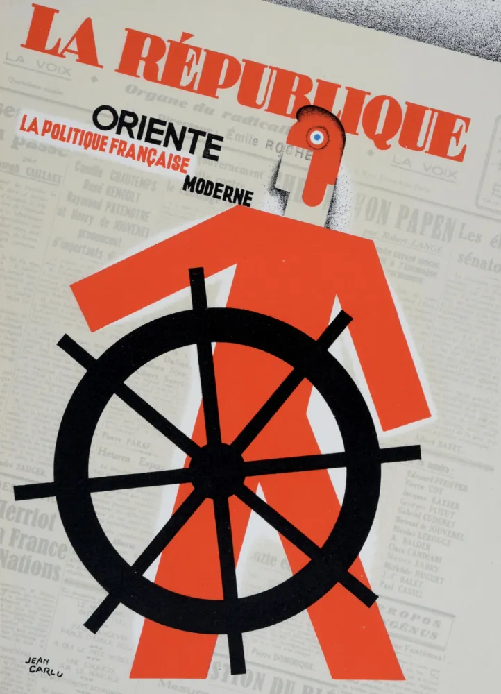リトグラフ Carlu - La République, 1928