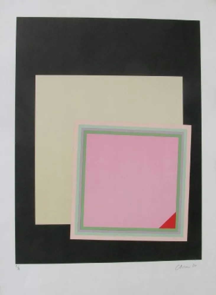 リトグラフ Carmi - Eva in terra 1