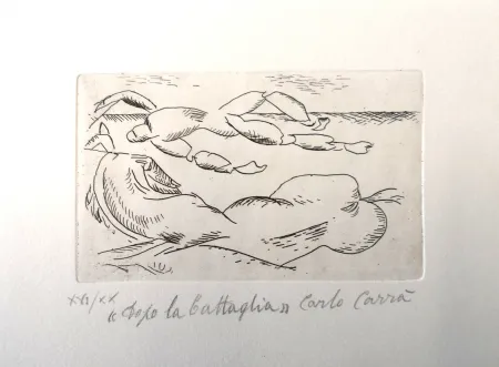エッチング Carra - Dopo la battaglia