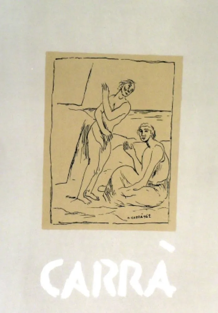 リトグラフ Carra - Frontespizio