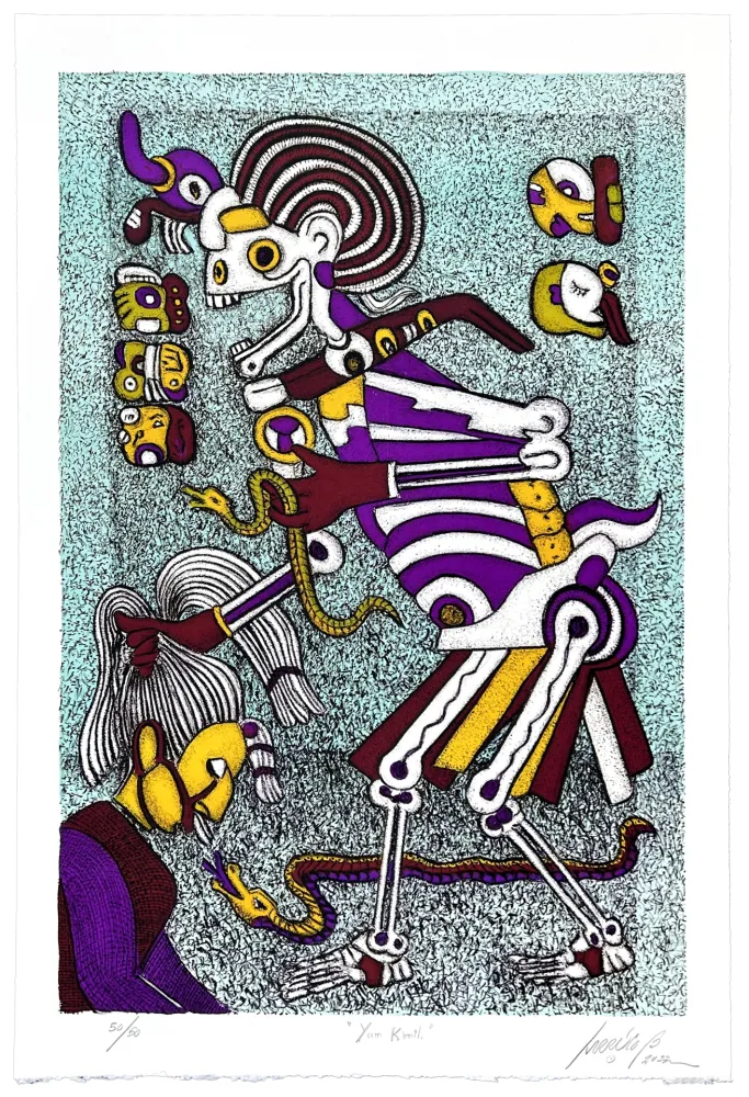 リトグラフ Carrasco Bretón - Sans titre