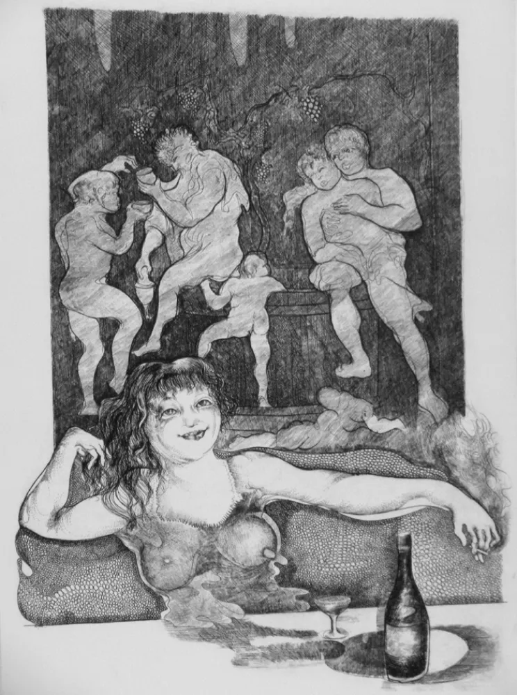 エッチング Carrera - L'attesa n.1