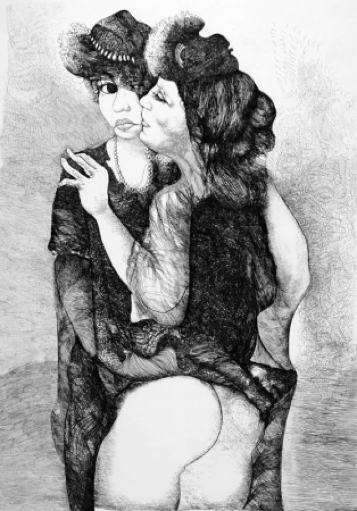 エッチング Carrera - Le amiche