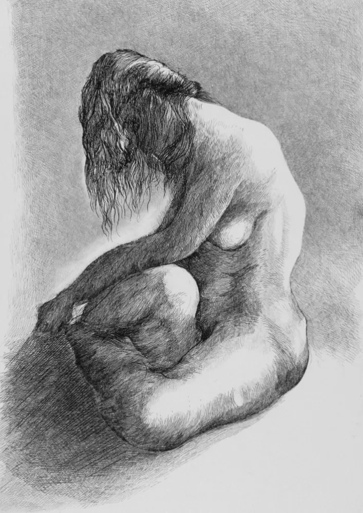 エッチング Carrera - Nudo 