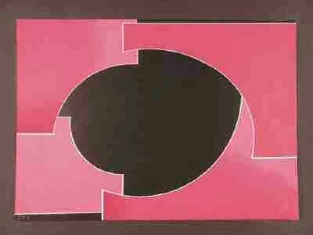 シルクスクリーン Caruncho - Sans titre