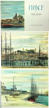 挿絵入り本 Carzou - André Maurois : FRANCE (1959)