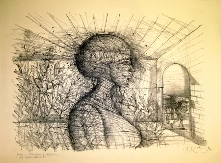 リトグラフ Carzou - Untitled