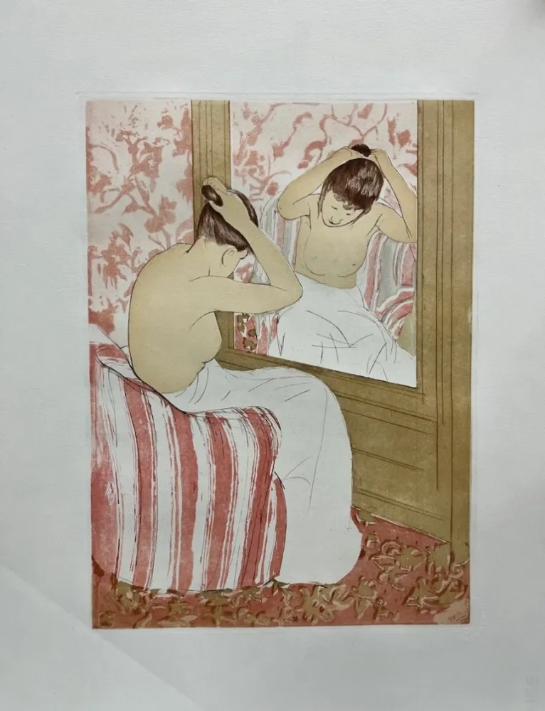 ポイントーセッシュ Cassatt - La coiffure