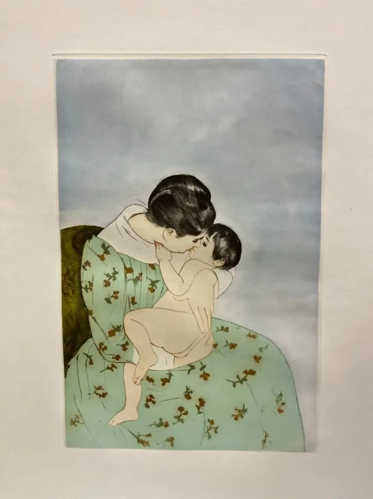 ポイントーセッシュ Cassatt - Le baiser maternel