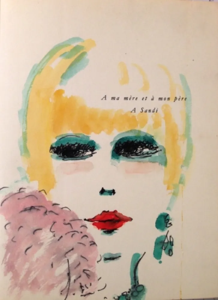 挿絵入り本 Cassigneul  - Femme