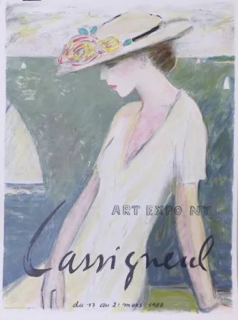 リトグラフ Cassigneul  - Le bonheur entrevu