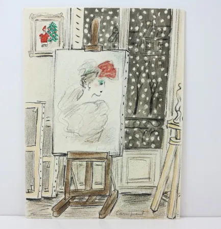 リトグラフ Cassigneul  - Lithographie signée. 