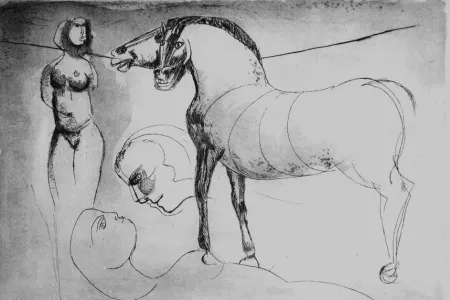 エッチング Cassinari - L'amore