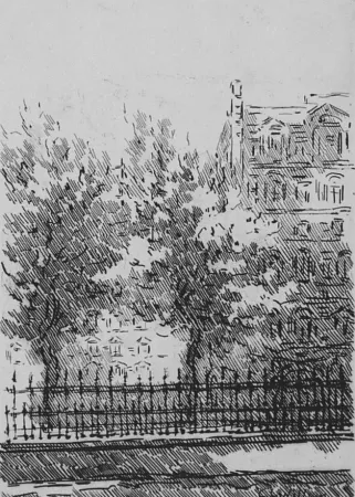 エッチング Castellani - Cancellata del British Museum