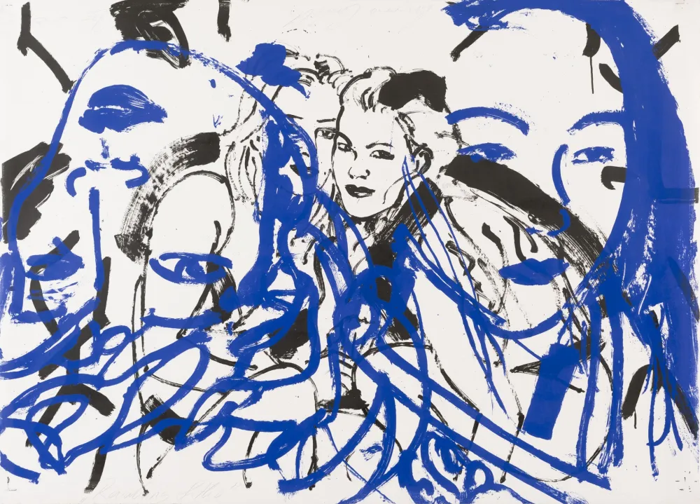 リトグラフ Castelli - Revolving Litho