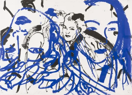 リトグラフ Castelli - Revolving Litho