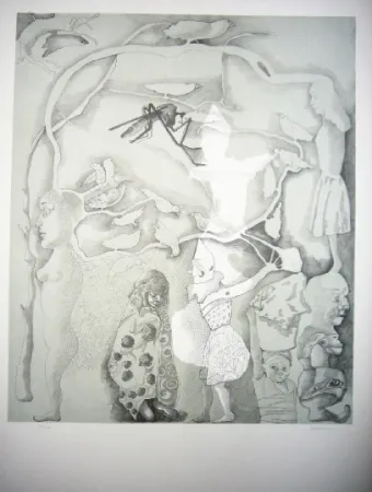 リトグラフ Castillo - Barcelone 2