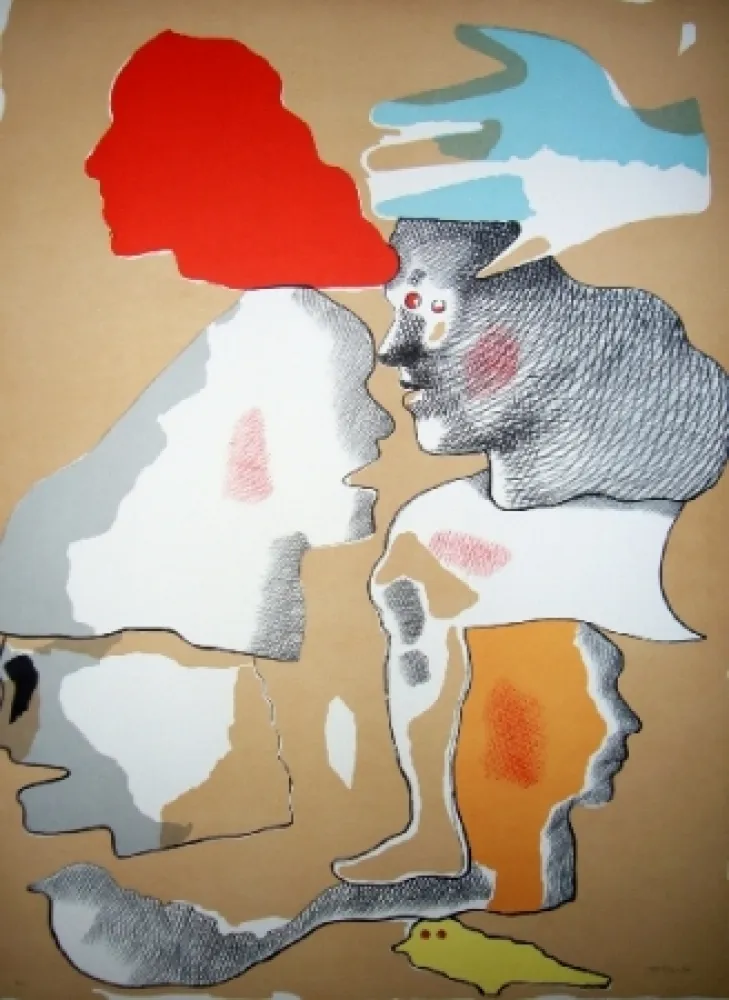 リトグラフ Castillo - Barcelone 4