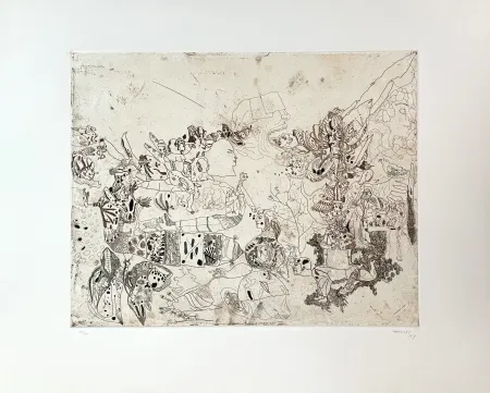 彫版 Castillo - Composition