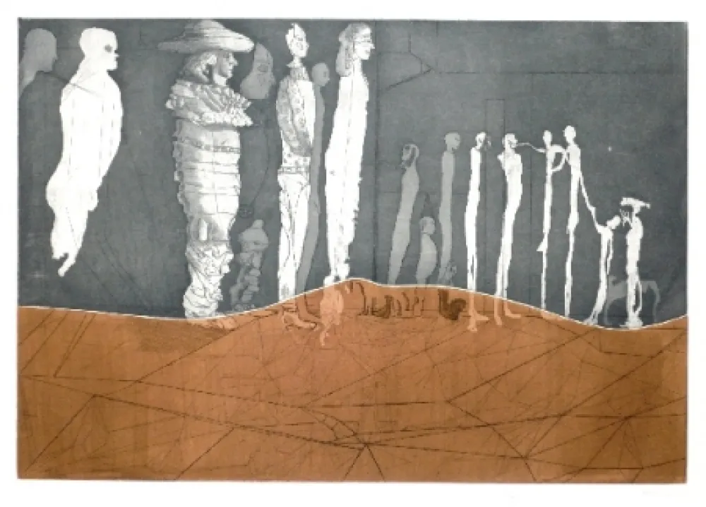 エッチングと　アクチアント Castillo - La espera