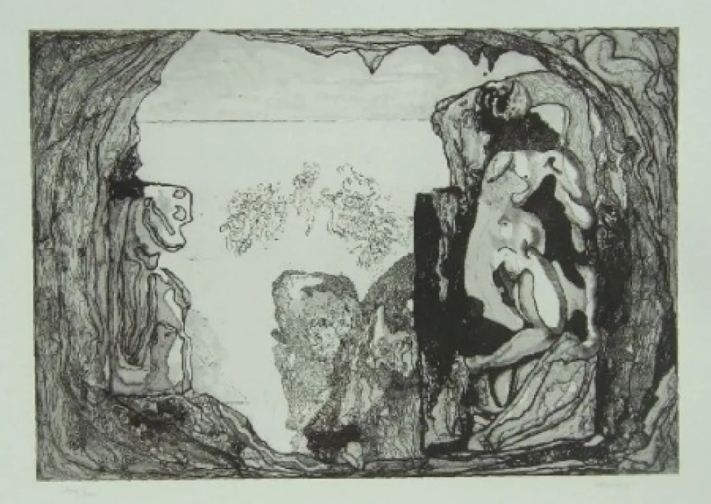 エッチング Castillo - Omaggio a Michelangelo