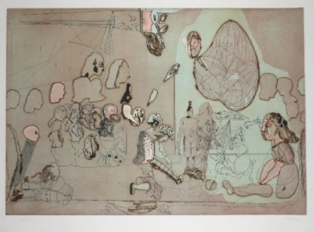 エッチングと　アクチアント Castillo - Palomares hoy