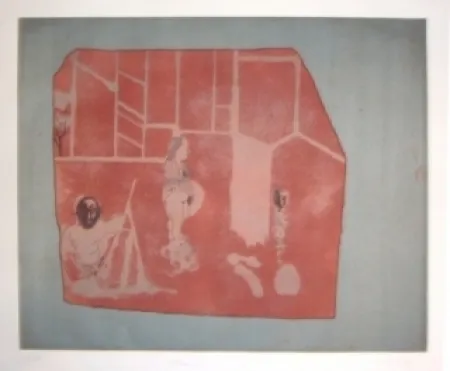 エッチングと　アクチアント Castillo - Pompei