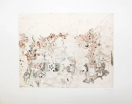 エッチング Castillo - Sin Título