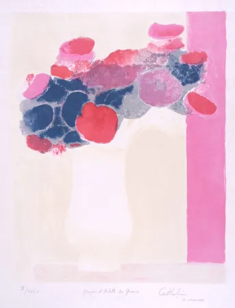 リトグラフ Cathelin - Anémones 2 - Anemones 2