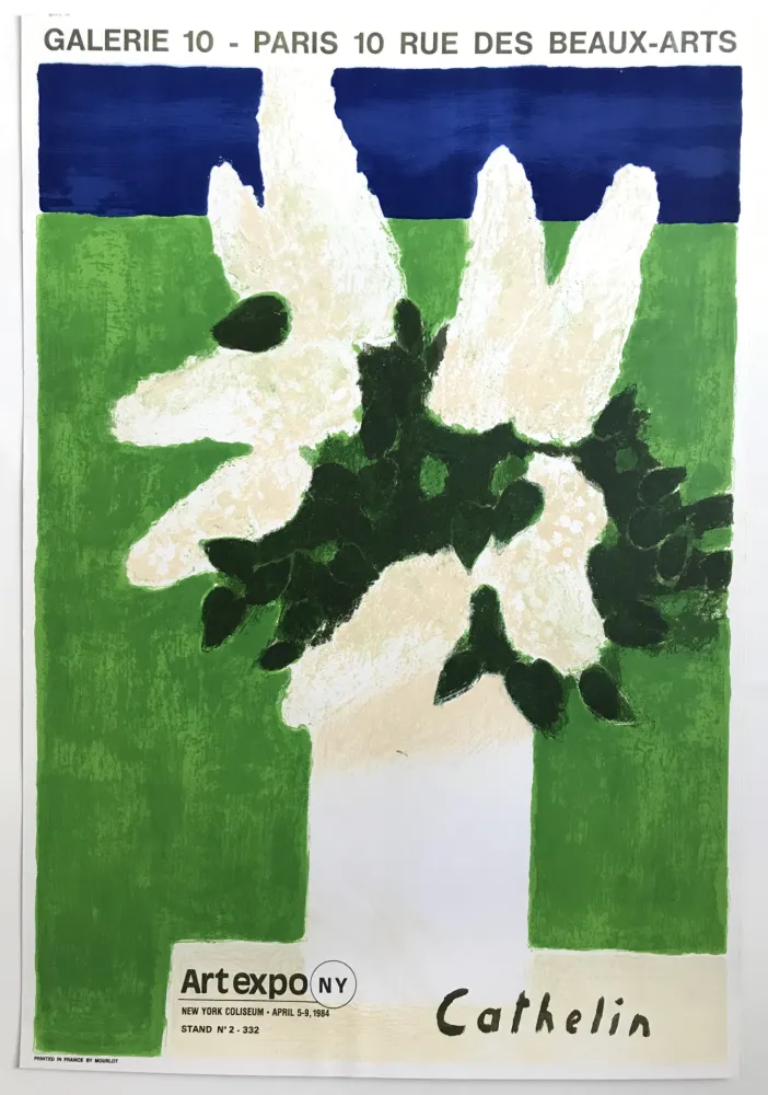 掲示 Cathelin - Galerie 10 Paris / Art expo N.Y.