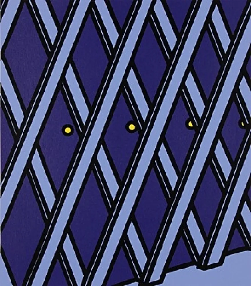 シルクスクリーン Caulfield - Moi je veux vivre monotone