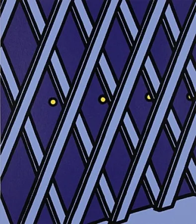 シルクスクリーン Caulfield - Moi je veux vivre monotone