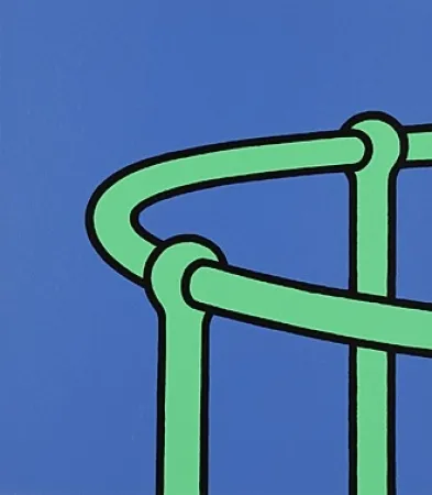 シルクスクリーン Caulfield - Que ma vie fait envie