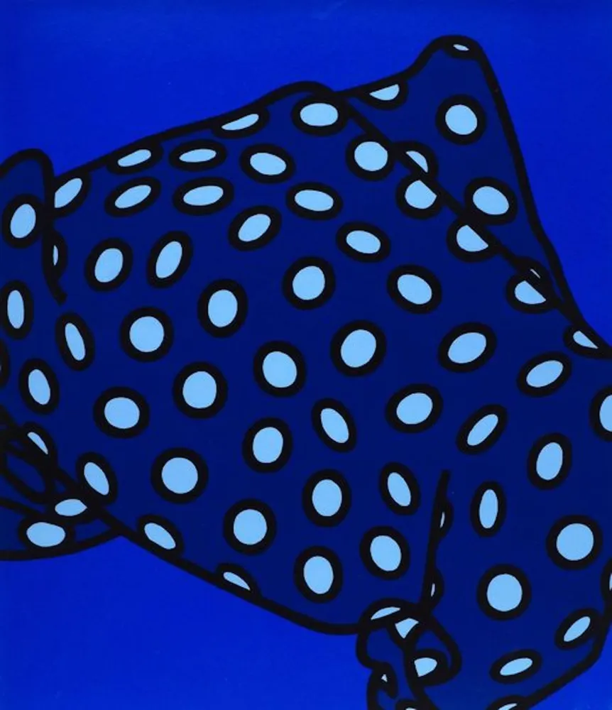 シルクスクリーン Caulfield - She'll have forgotten her scarf, we wanted to bleed the silence