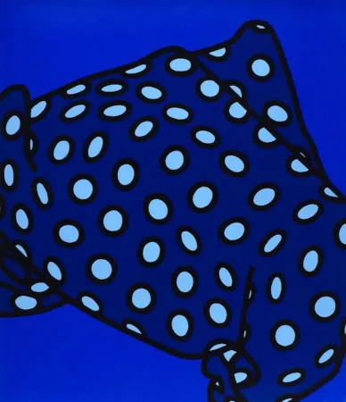 シルクスクリーン Caulfield - She'll have forgotten her scarf, we wanted to bleed the silence