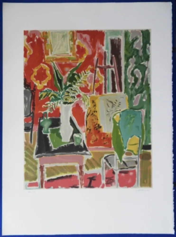 リトグラフ Cavailles - L'atelier