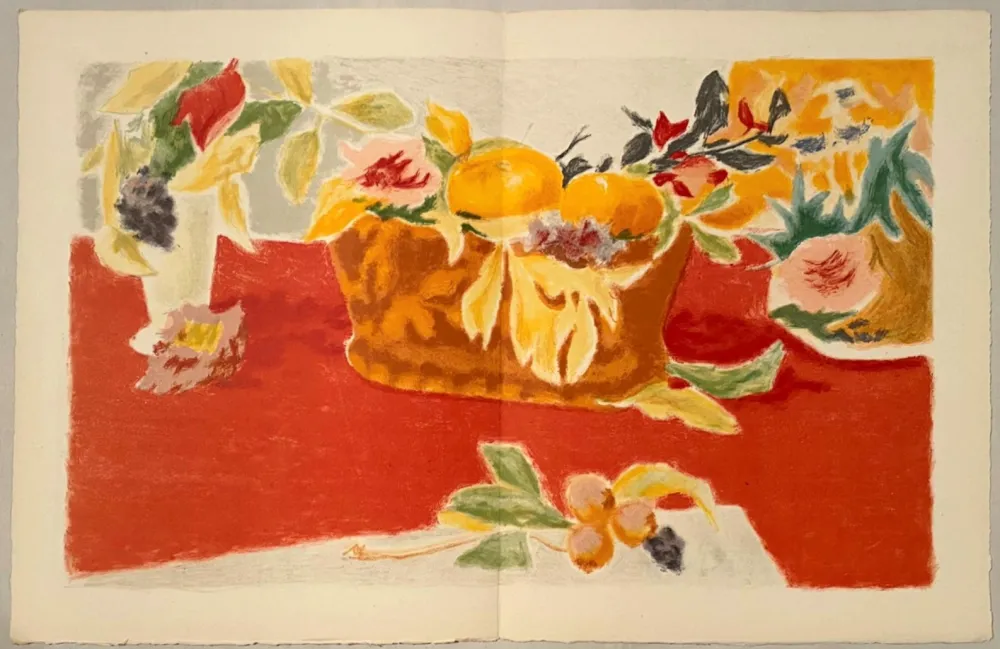 リトグラフ Cavailles - Nature morte