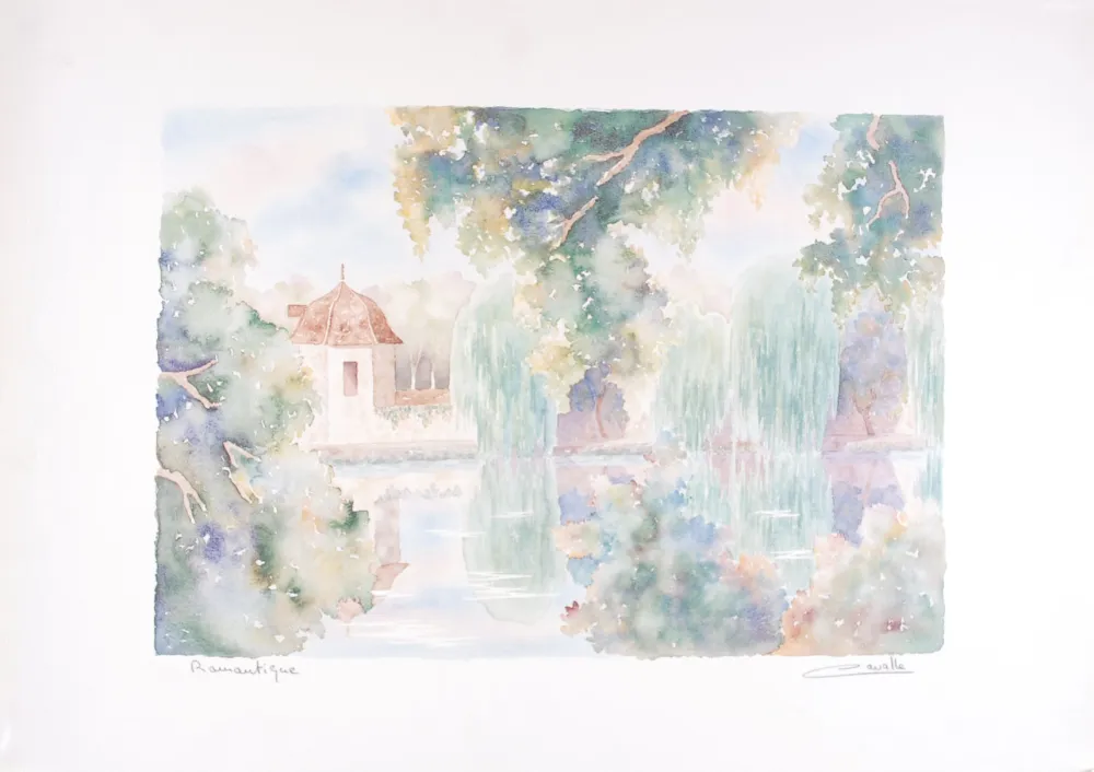 リトグラフ Cavalle - Romantique