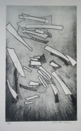 エッチング Celan Lestrange - Inachevé