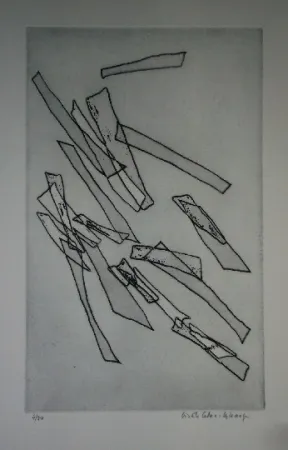 エッチング Celan Lestrange - Inachevé