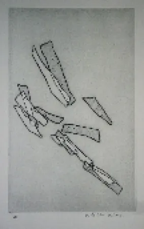 エッチング Celan Lestrange - Inachevé