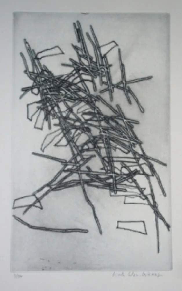 エッチング Celan Lestrange - Inachevé