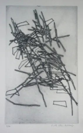 エッチング Celan Lestrange - Inachevé