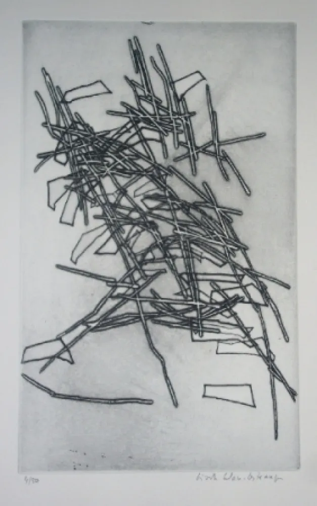 エッチング Celan Lestrange - Inachvé