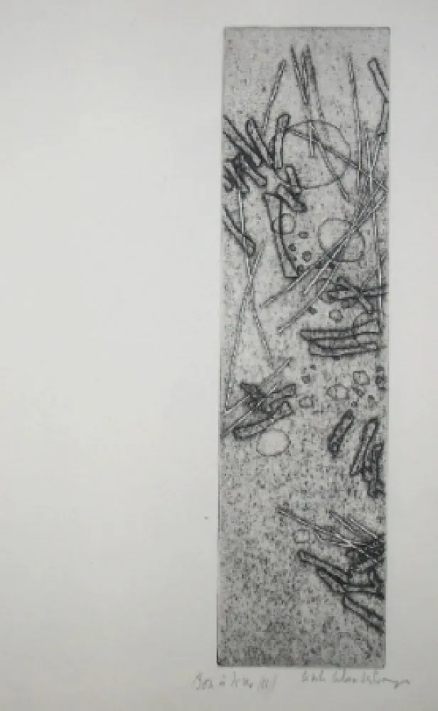 彫版 Celan Lestrange - Schwarzmaut - 11