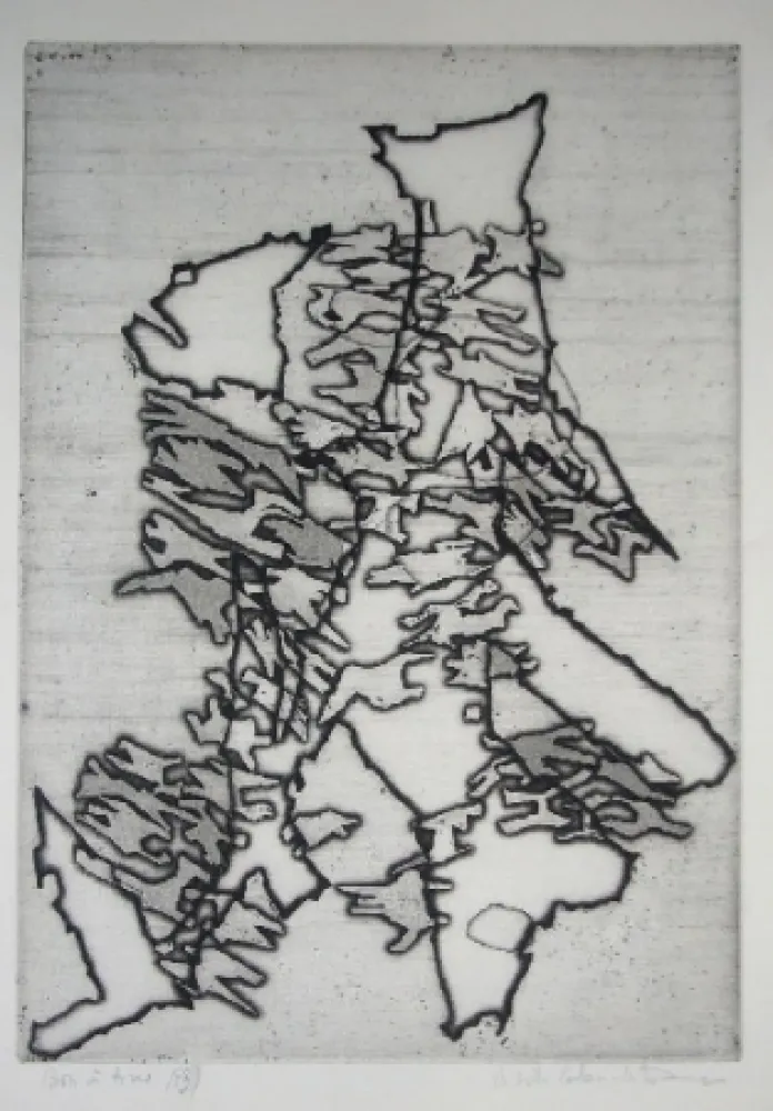 彫版 Celan Lestrange - Schwarzmaut - 13