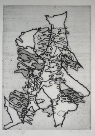 彫版 Celan Lestrange - Schwarzmaut - 13