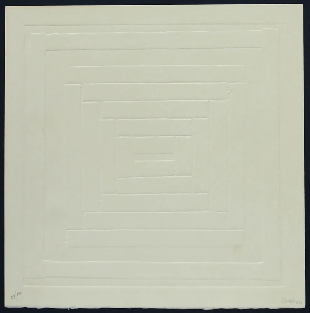 リトグラフ Ceroli - SENZA TITOLO